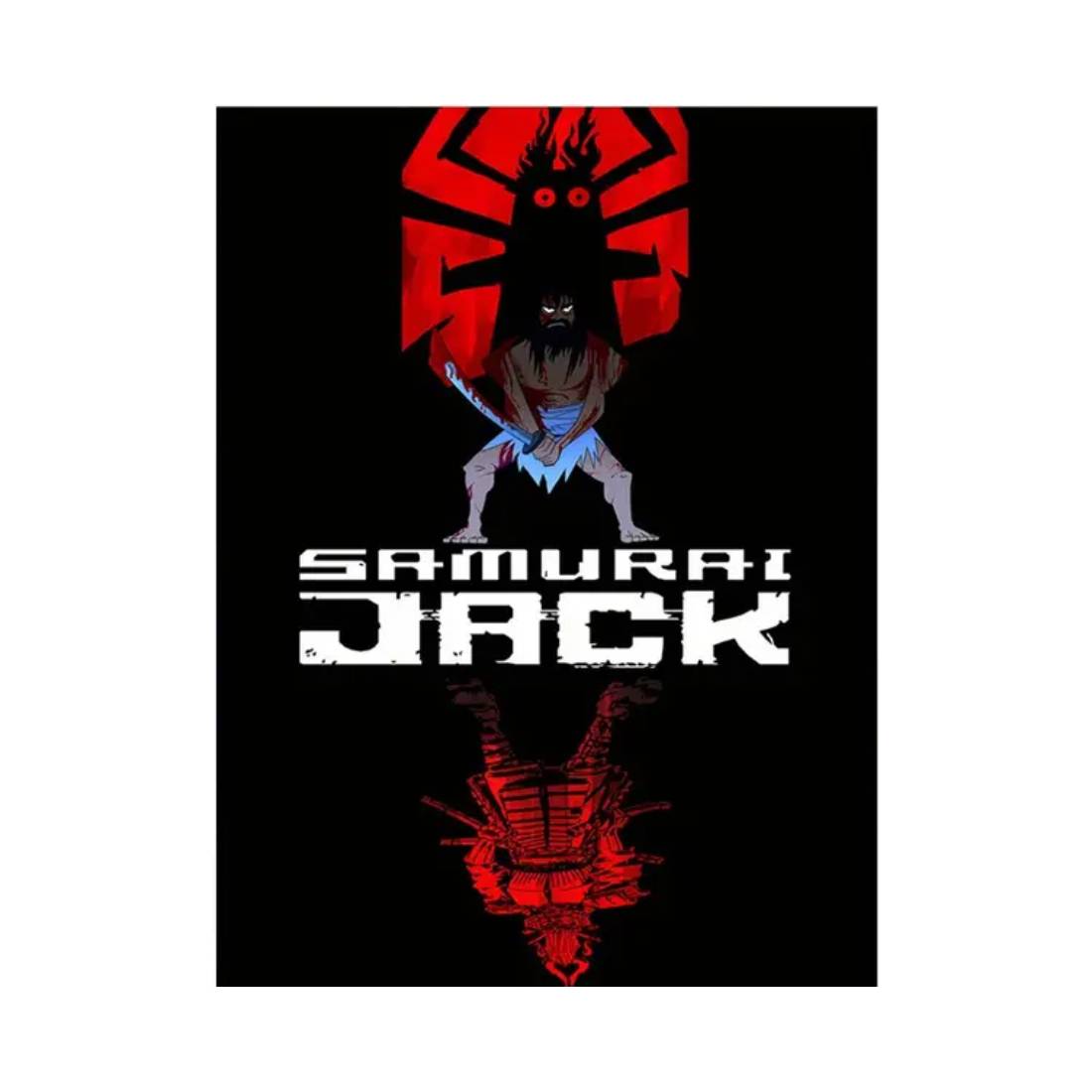 Framed Samurai Jack Poster Wall Art Poster  (30x40cm) - 1 Piece - ملصق - Store 974 | ستور ٩٧٤