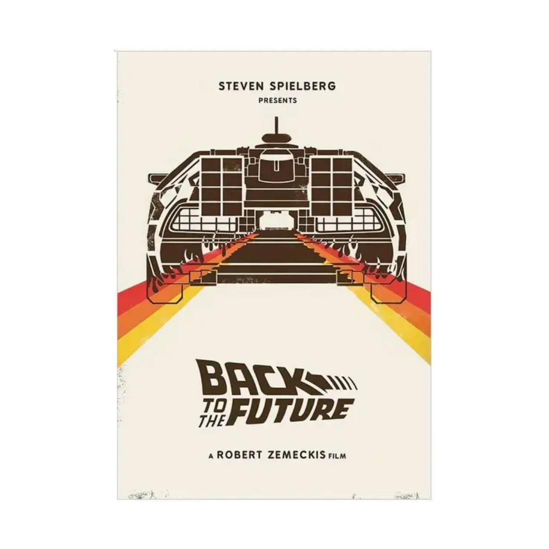 Back To The Future Poster Wall Art Poster  (50x70cm) - 1 Piece - ملصق - Store 974 | ستور ٩٧٤