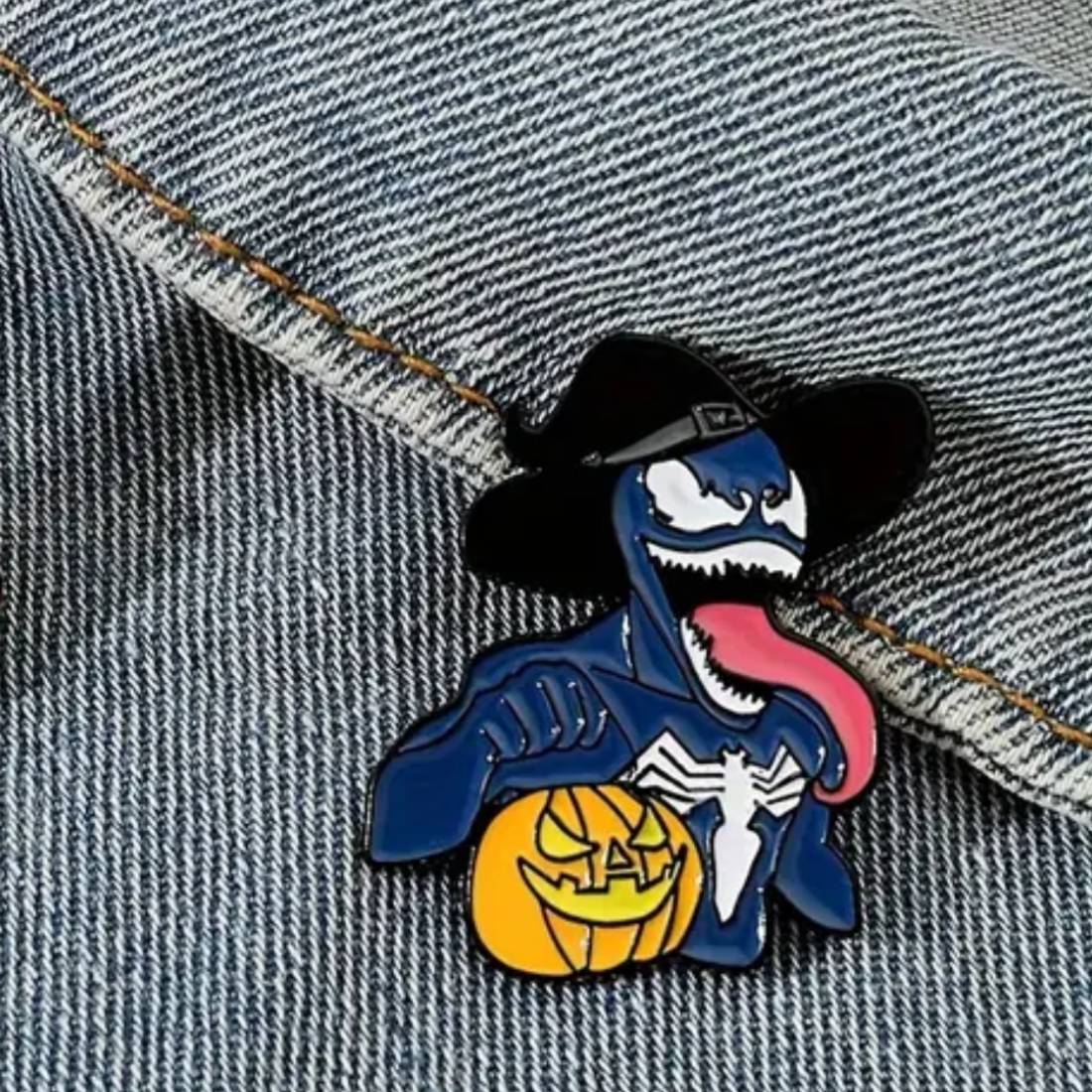 Venom Halloween Pinbadge - أكسسوار - Store 974 | ستور ٩٧٤