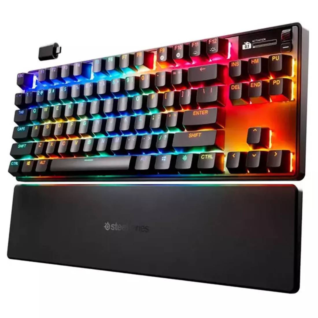 SteelSeries Apex Pro TKL Gen 3 Wireless Gaming Keyboard - Black - لوحة مفاتيح - Store 974 | ستور ٩٧٤