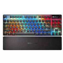 STEELSERIES APEX PRO TKL GEN 3 لوحة مفاتيح ألعاب لاسلكية - أسود - لوز ماتيتى