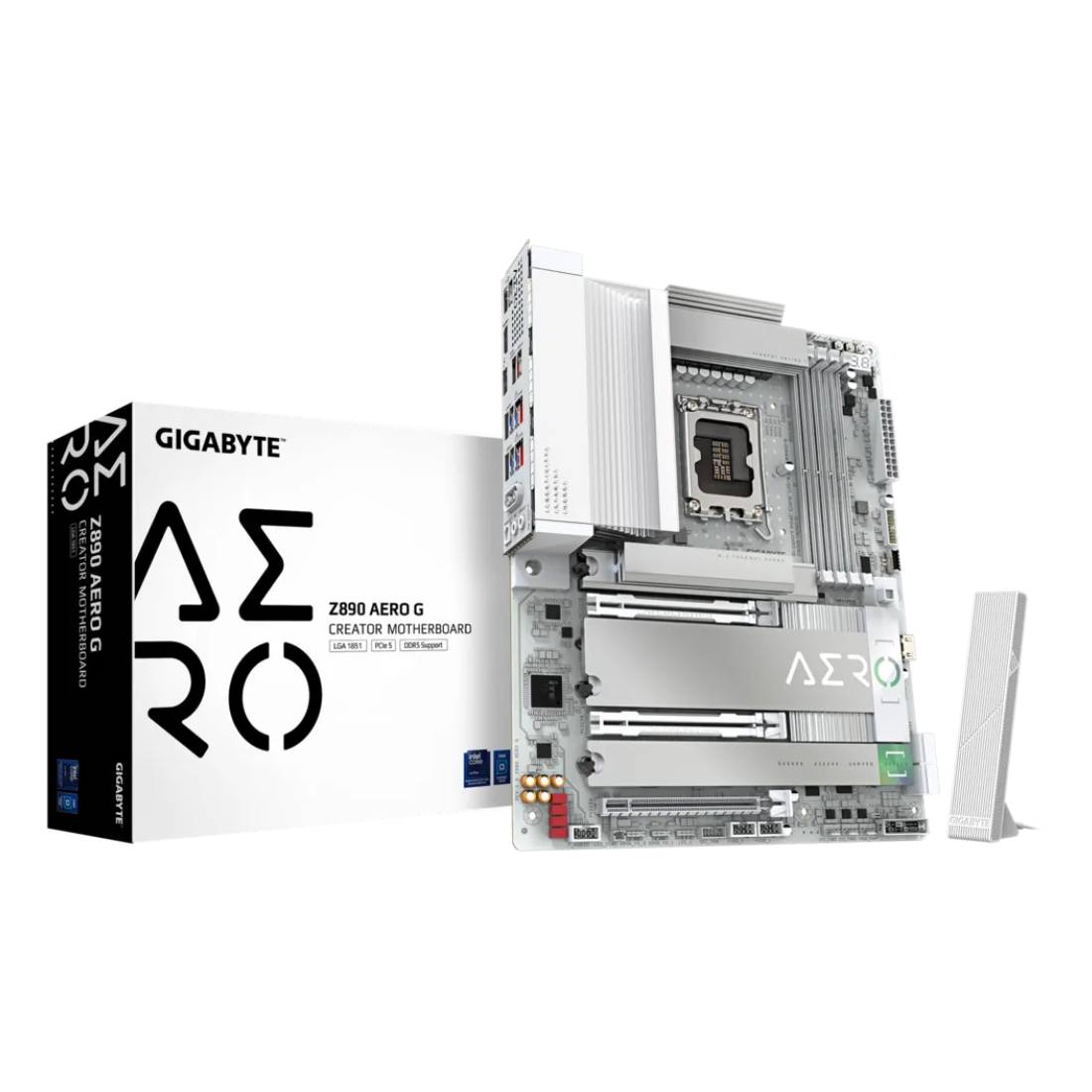 Gigabyte Z890 Aero G DDR5 LGA 1851 ATX Gaming Mother Gigabyte Z890 Aero G DDR5 LGA 1851 ATX Gaming Mother