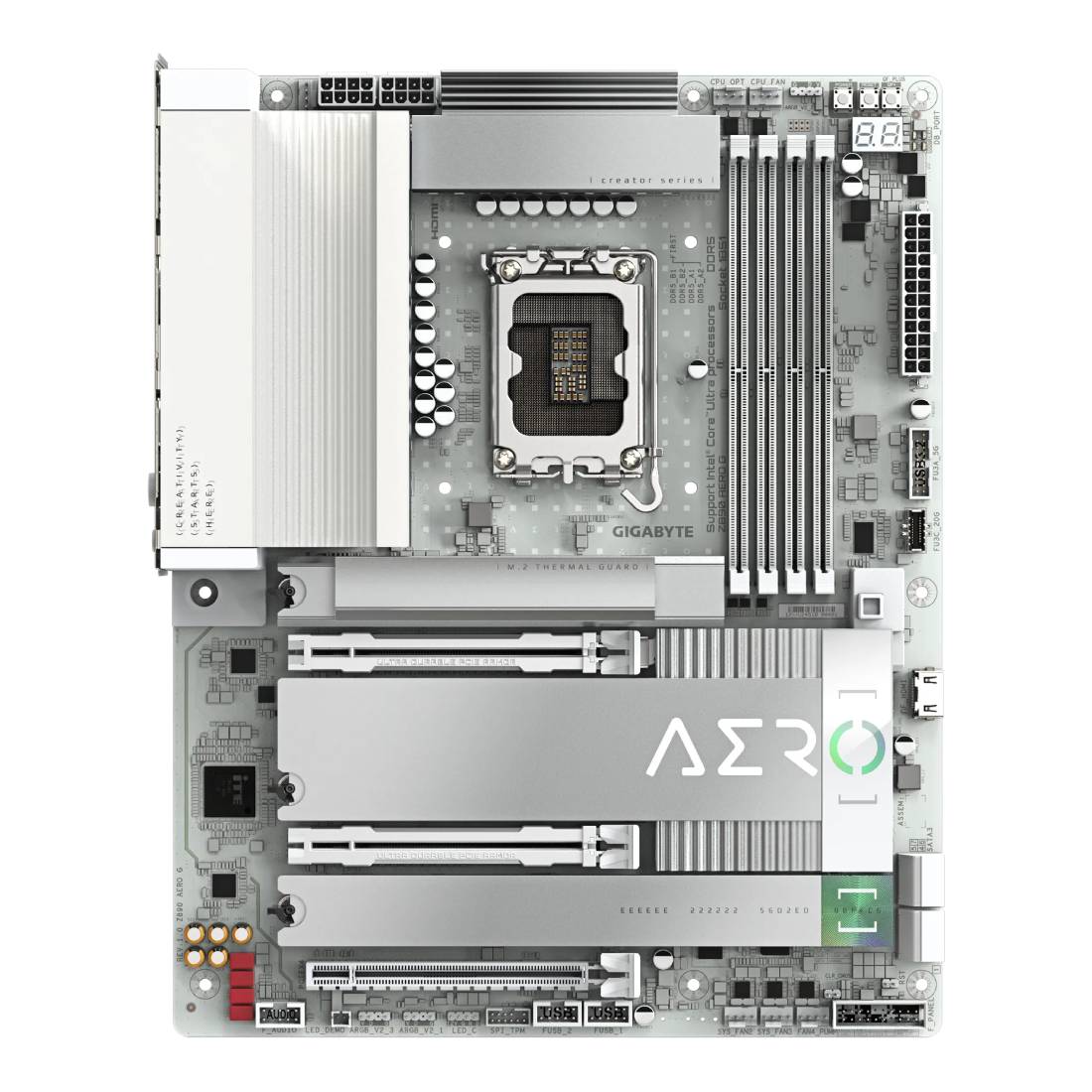Gigabyte Z890 Aero G DDR5 LGA 1851 ATX Gaming Mother Gigabyte Z890 Aero G DDR5 LGA 1851 ATX Gaming Mother