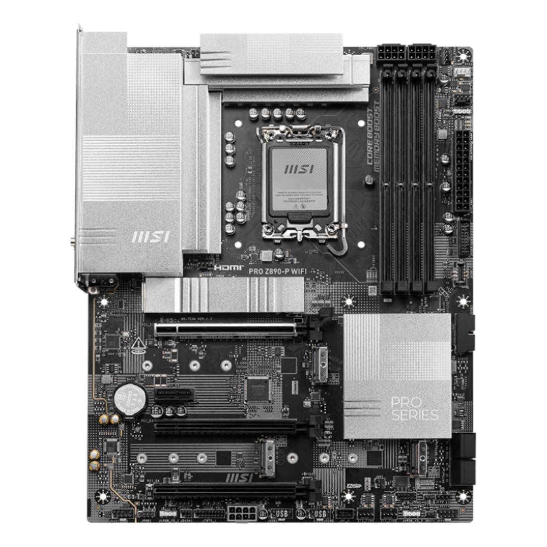 MSI Z890 - P Wifi DDR5 LGA 1851 Intel ATX Gaming Motherboard - لوحة الأم - Store 974 | ستور ٩٧٤