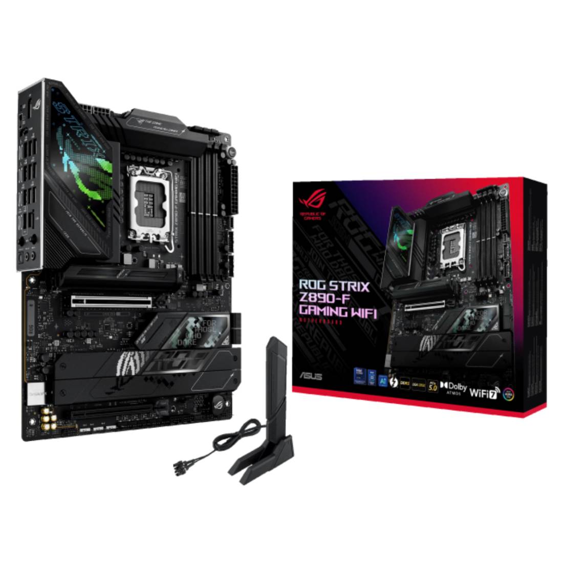 Asus ROG Strix Z890 - F Gaming Plus LGA1851 DDR5 ATX Gaming Motherboard - اللوحة الأم - Store 974 | ستور ٩٧٤