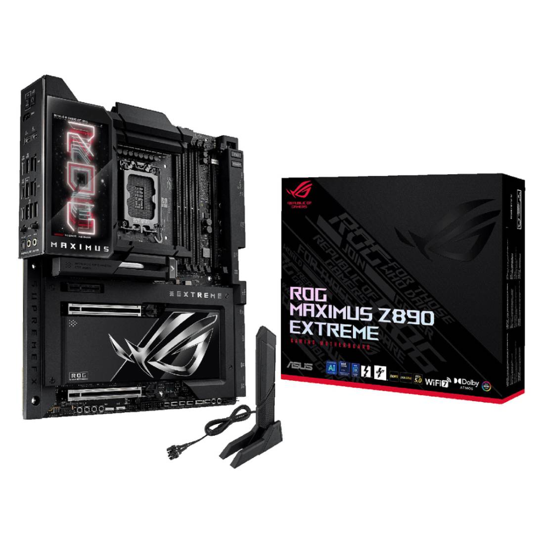 Asus ROG Maximus Z890 Extreme LGA 1851 DDR5 E - ATX Gaming Motherboard - اللوحة الأم - Store 974 | ستور ٩٧٤