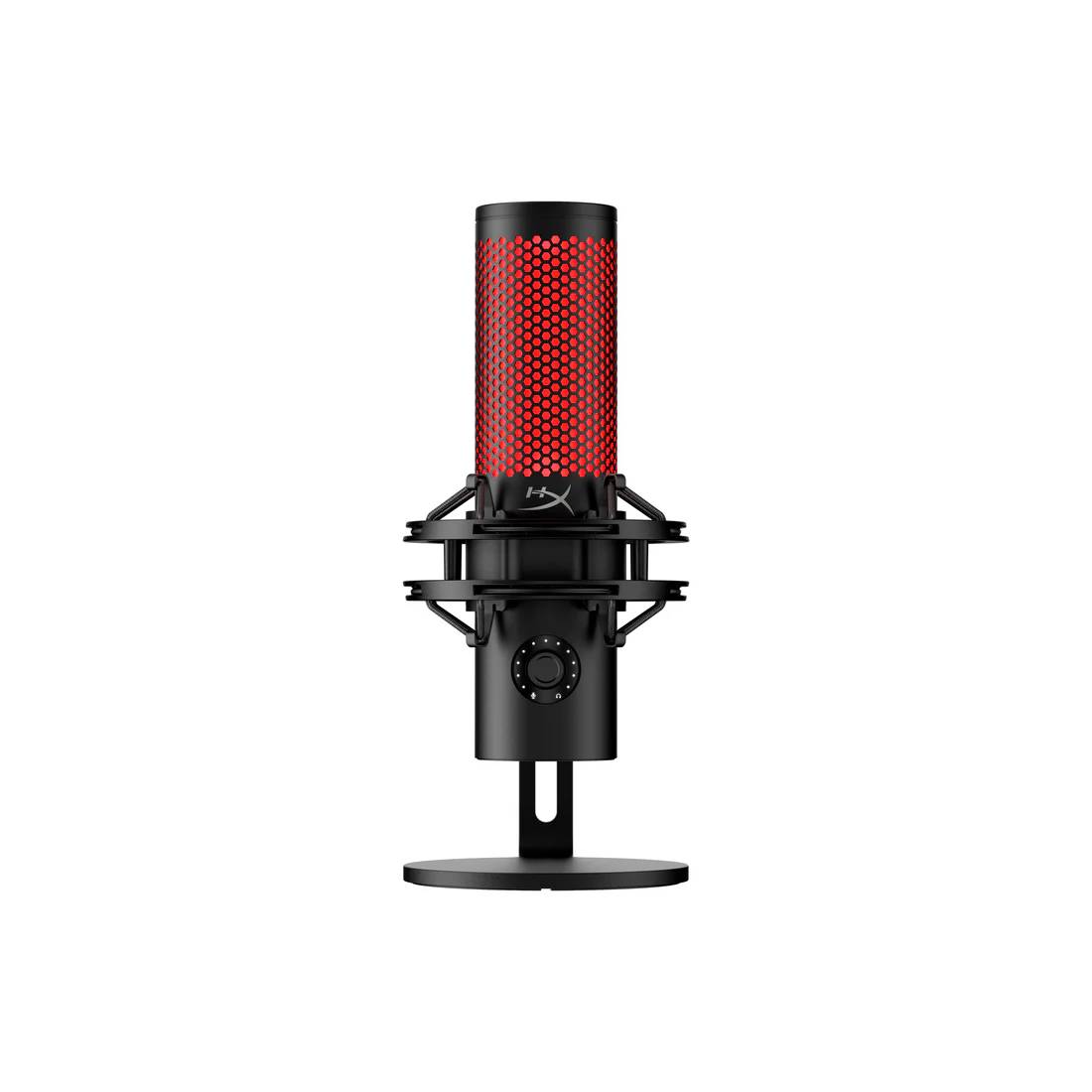 HyperX QuadCast 2 Gaming/Streaming Microphone - Black & Red - ميكروفون - Store 974 | ستور ٩٧٤