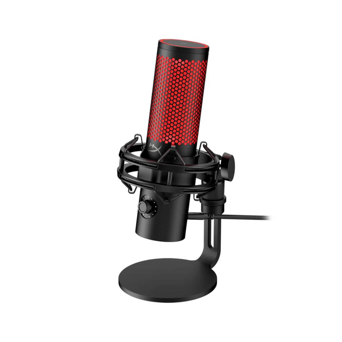 HyperX QuadCast 2 Gaming/Streaming Microphone - Black & Red - ميكروفون - Store 974 | ستور ٩٧٤