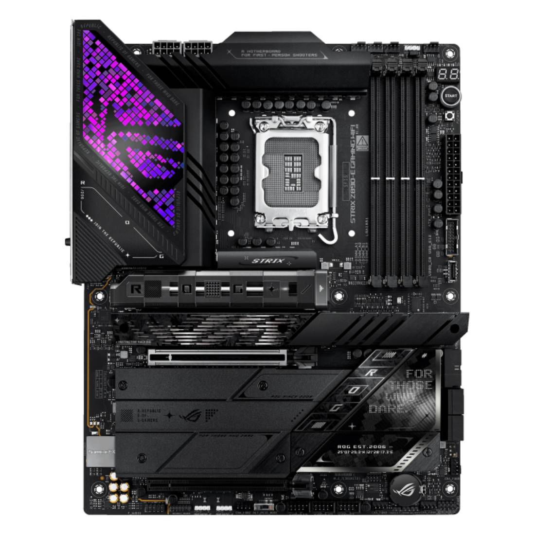 Asus ROG Strix Z890 - E Wifi LGA 1851 DDR5 ATX Gaming Motherboard - اللوحة الأم - Store 974 | ستور ٩٧٤