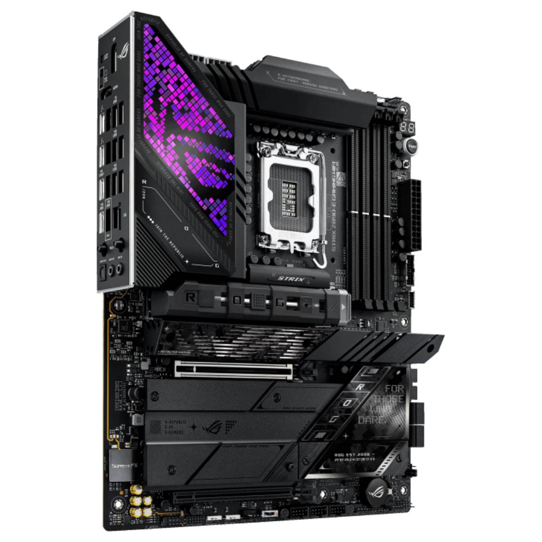 Asus ROG Strix Z890 - E Wifi LGA 1851 DDR5 ATX Gaming Motherboard - اللوحة الأم - Store 974 | ستور ٩٧٤