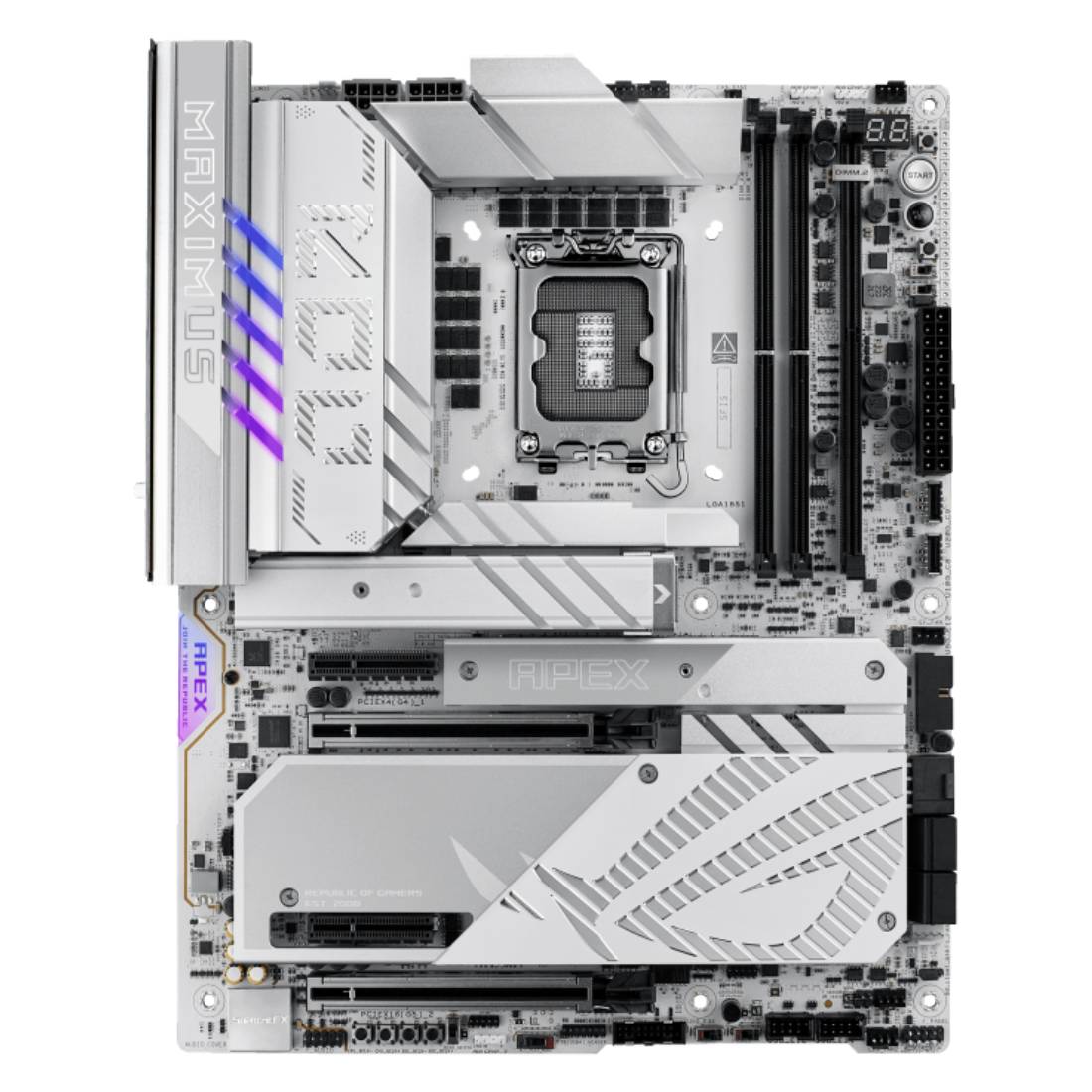 Asus ROG Maximus Z890 Apex LGA 1851 DDR5 ATX Gaming Motherboard - اللوحة الأم - Store 974 | ستور ٩٧٤