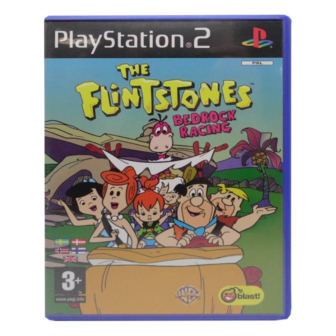 (Pre - Owned) The Flintstones: Bedrock Racing - PlayStation 2 - ريترو - Store 974 | ستور ٩٧٤