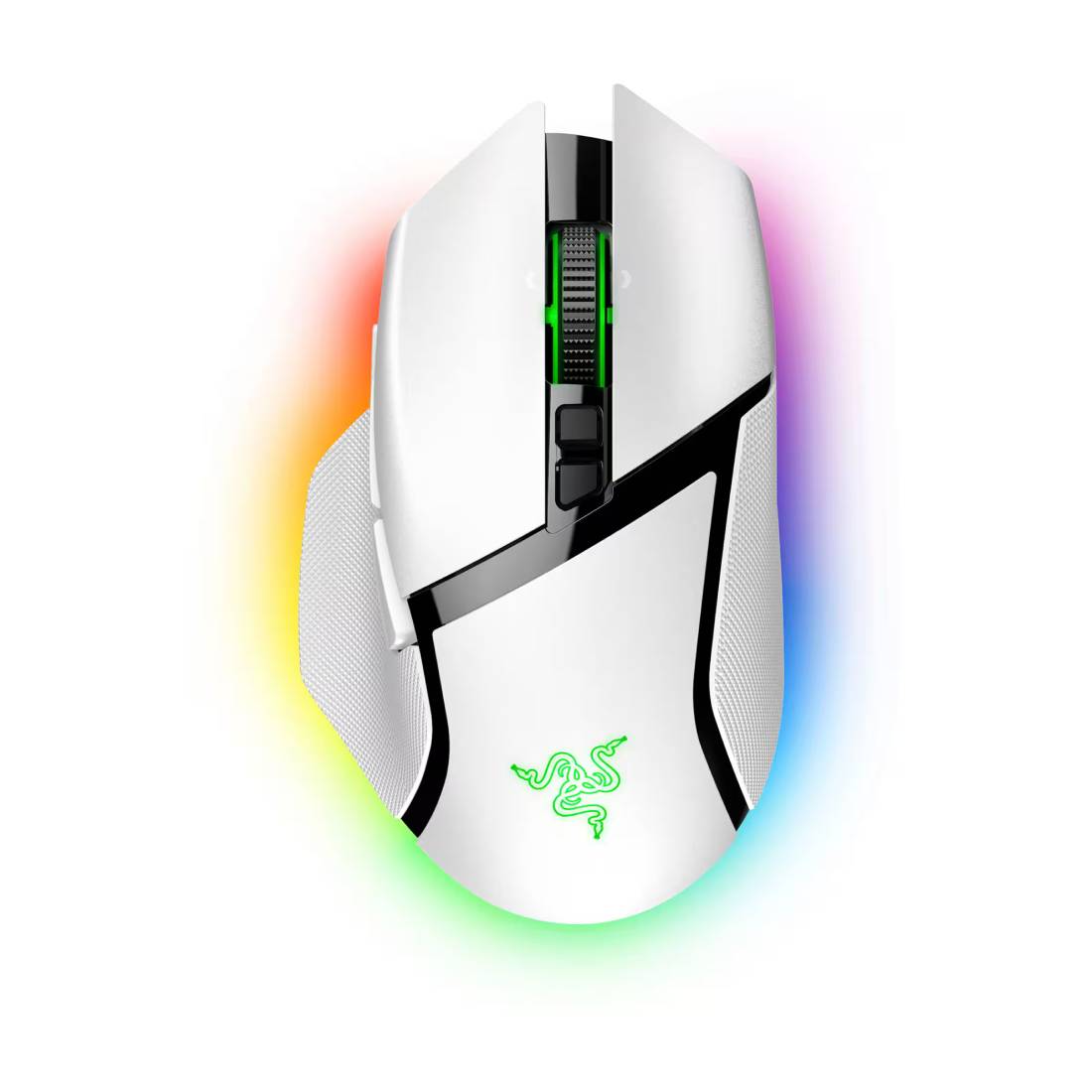 Razer Basilisk V3 Pro 35K Mouse Wireless Gaming Mouse - White - فأrة Razer Basilisk V3 Pro 35K Mouse Wireless Gaming Mouse - White - فأrة