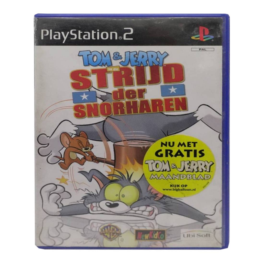 (Pre - Owned) Tom and Jerry in War of the Whiskers - Dutch Version - PlayStation 2 - ريترو - Store 974 | ستور ٩٧٤