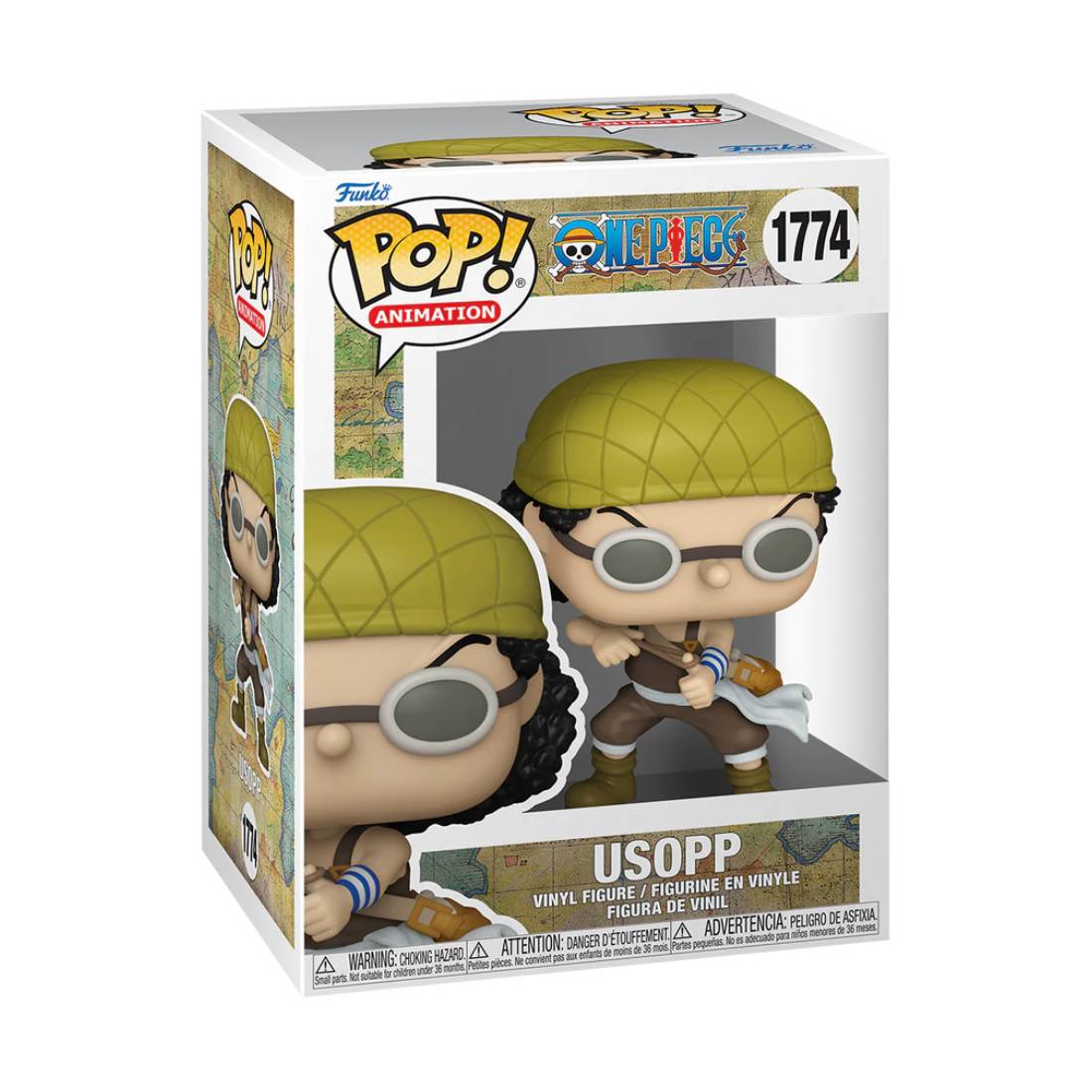 Funko Pop! Animation: One Piece - Usopp #1774 - دمية Funko Pop! Animation: One Piece - Usopp #1774 - دمية