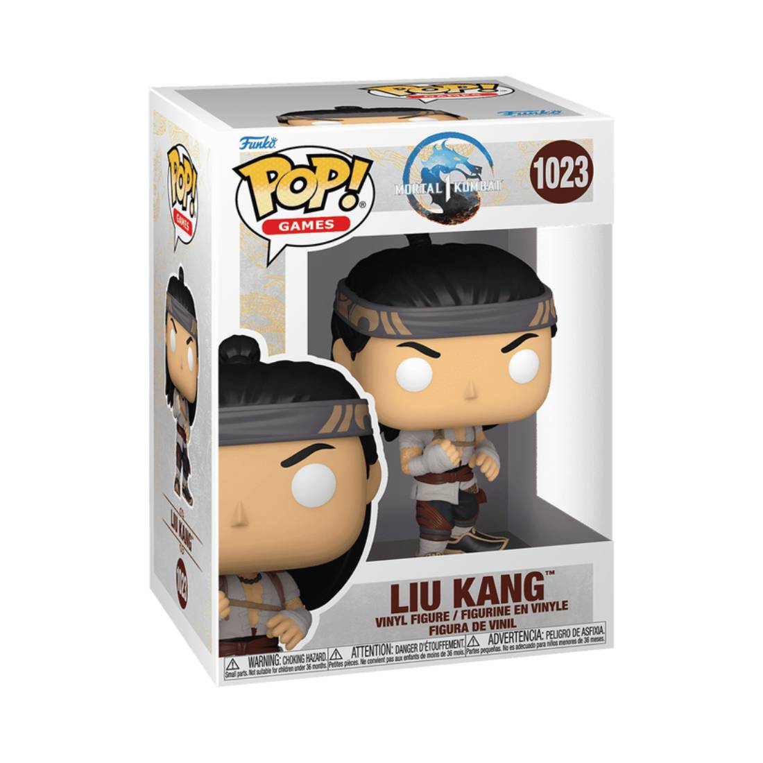 Funko Pop! Games: Mortal Kombat - Liu Kang God of Fire #1023 - دمية Funko Pop! Games: Mortal Kombat - Liu Kang God of Fire #1023 - دمية