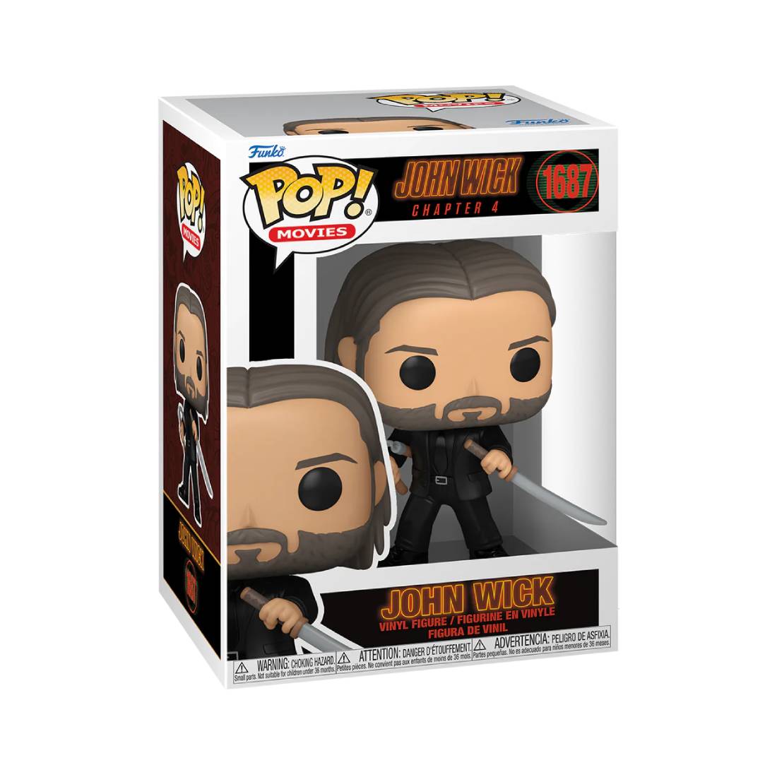 Funko Pop! Movies: John Wick 4 - John Wick #1687 - دمية - Store 974 | ستور ٩٧٤