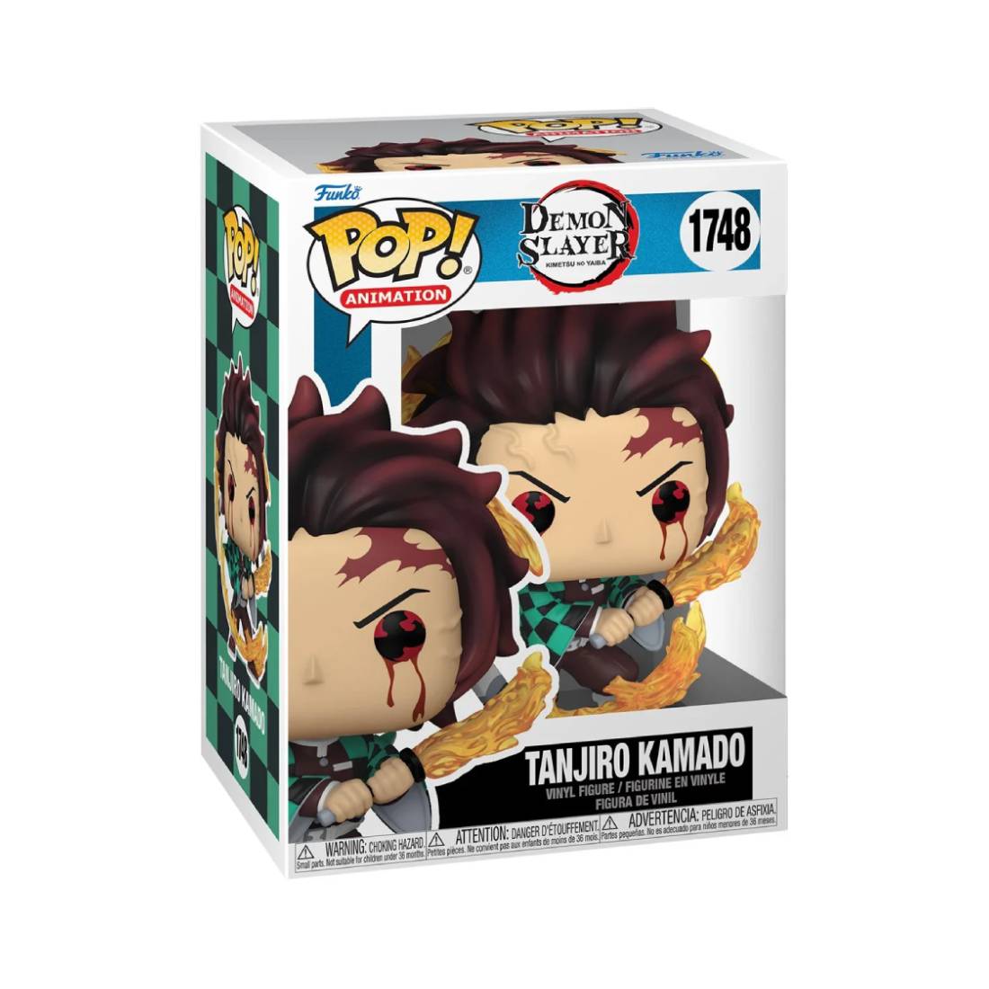 Funko Pop! Animation: Demon Slayer - Tanjiro Kamado #1748 - دمية - Store 974 | ستور ٩٧٤