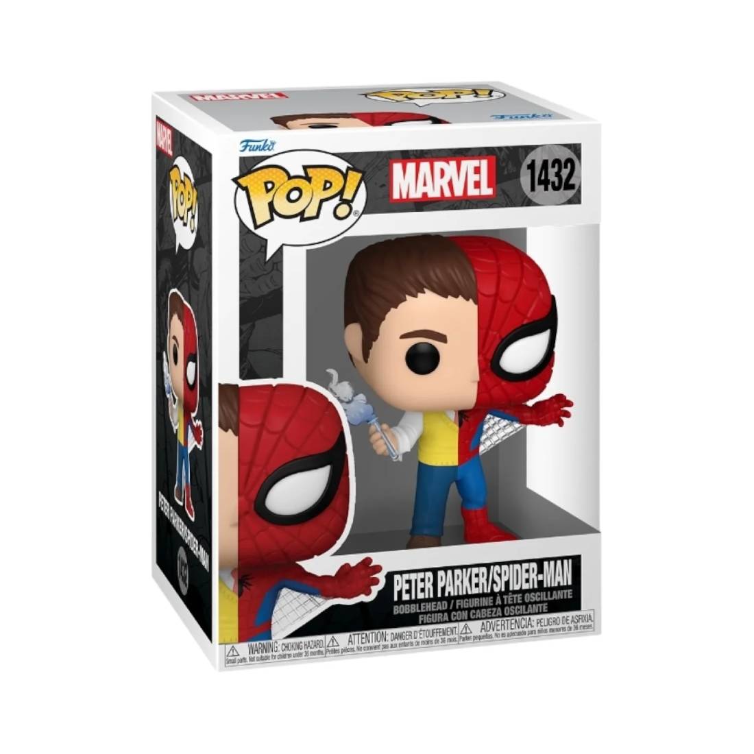 Funko Pop! Marvel: Split - Spider/Parker #1432 - دمية - Store 974 | ستور ٩٧٤