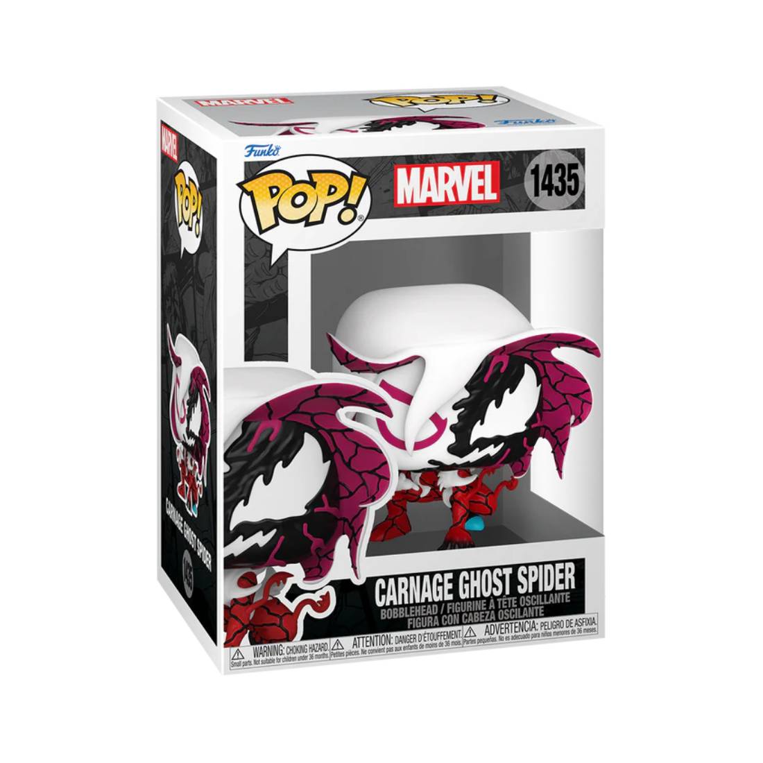 Funko Pop! Marvel: Carnageized - Ghost Spider #1435 - دمية - Store 974 | ستور ٩٧٤