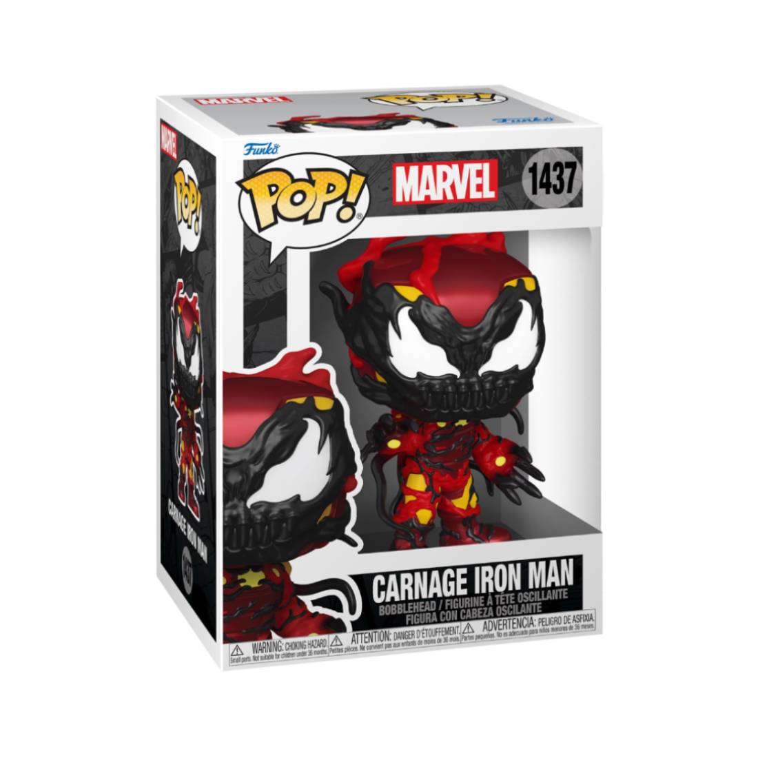 Funko Pop! Marvel: Carnageized - Iron Man #1437 - دمية - Store 974 | ستور ٩٧٤