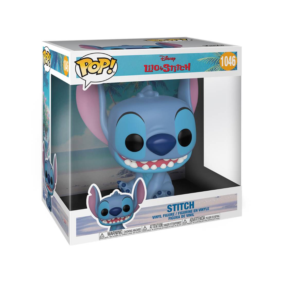 Funko Pop Jumbo! Disney: Lilo & Stitch - Stitch #1046 - دمية - Store 974 | ستور ٩٧٤