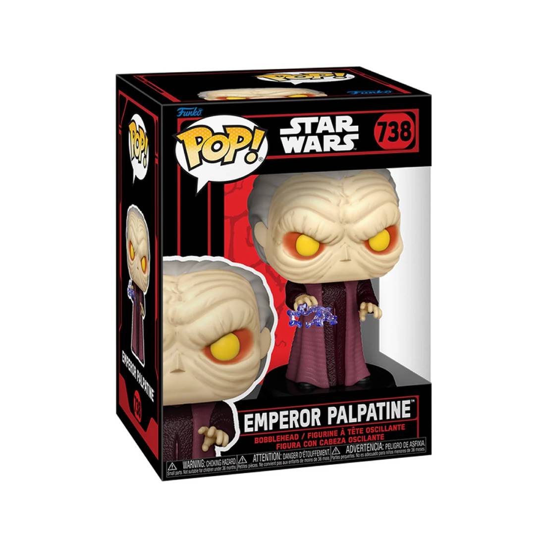 Funko Pop! Star Wars: Star Wars - Palpatine #738 - دمية - Store 974 | ستور ٩٧٤