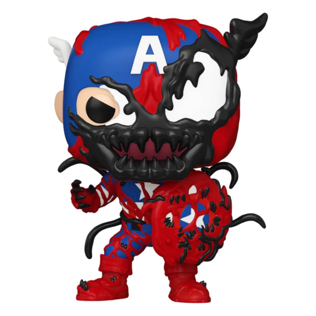 Funko Pop! Marvel: Carnagized - Captain America #1436 - دمية Funko Pop! Marvel: Carnagized - Captain America #1436 - دمية