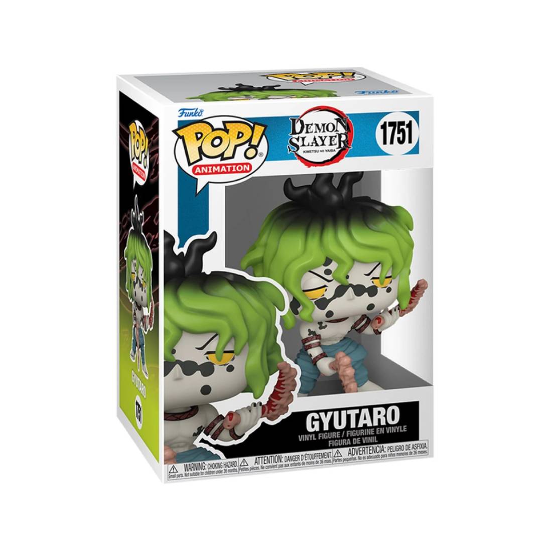 Funko Pop! Animation: Demon Slayer - Gyutaro #1751 - دمية - Store 974 | ستور ٩٧٤