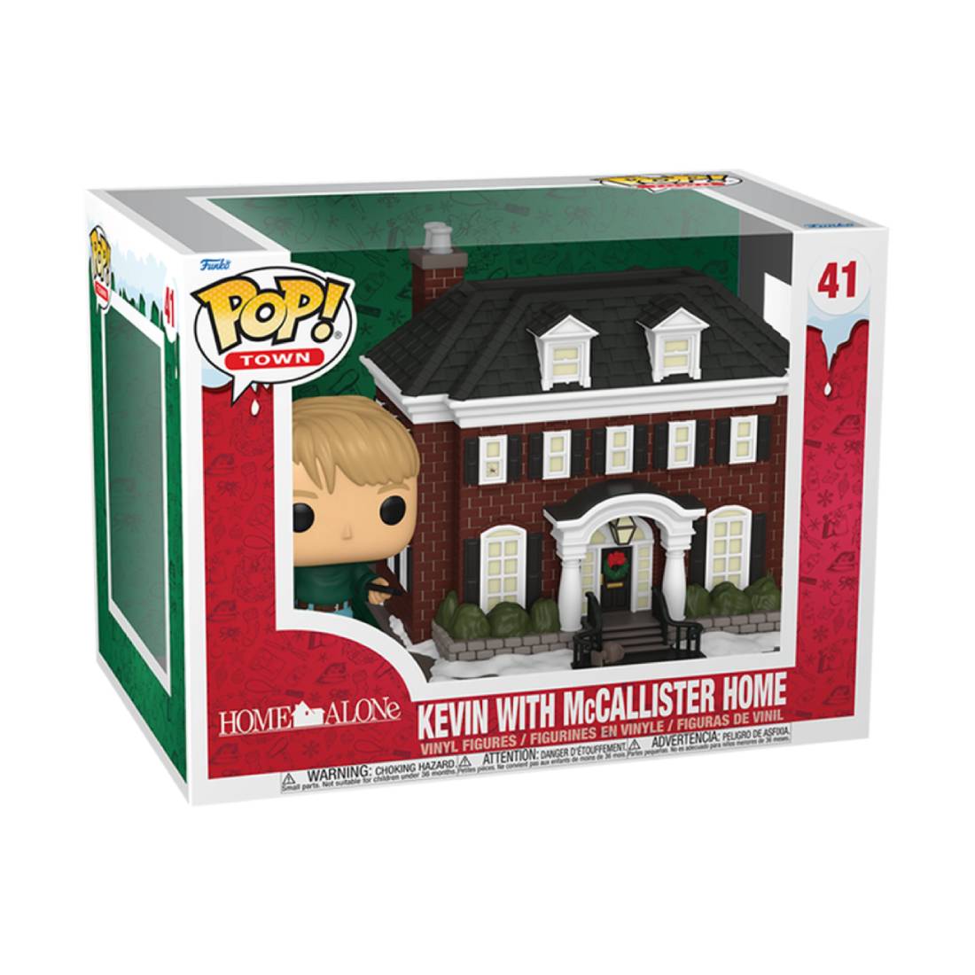 Funko Pop Town! Movies : Home Alone - Kevin with Home #41 - دمية - Store 974 | ستور ٩٧٤