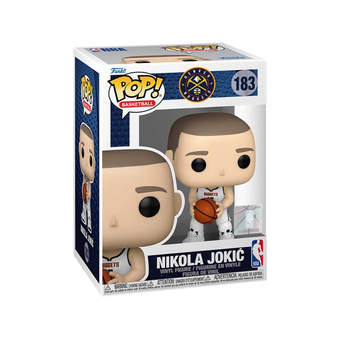 Funko Pop! Basketball: NBA Nuggets - Nikola Jokic #183 - دمية - Store 974 | ستور ٩٧٤