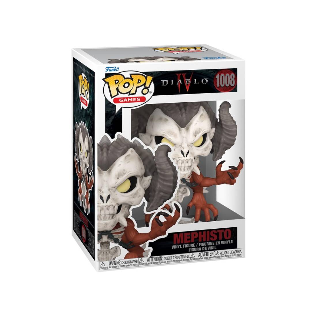 Funko Pop! Games: Diablo 4 - Mephisto #1008 - دمية Funko Pop! Games: Diablo 4 - Mephisto #1008 - دمية