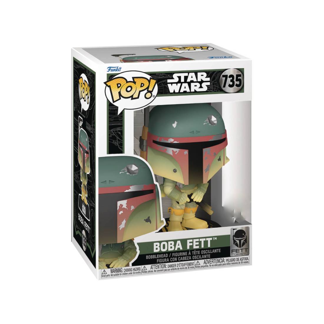 Funko Pop! Star Wars: Boba Fett #735 - دمية - Store 974 | ستور ٩٧٤