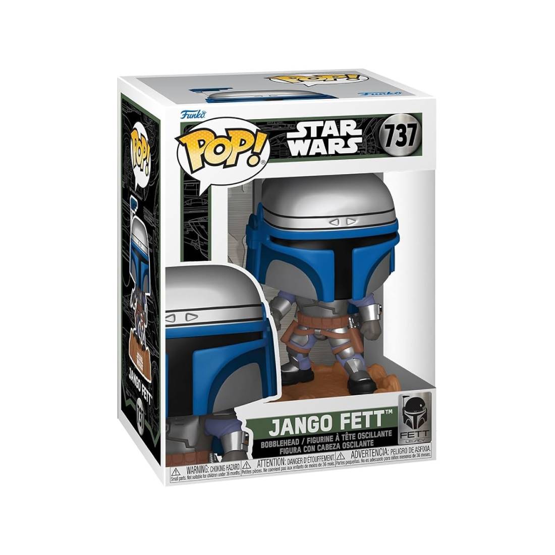 Funko Pop! Star Wars: Jango Fett #737 - دمية - Store 974 | ستور ٩٧٤