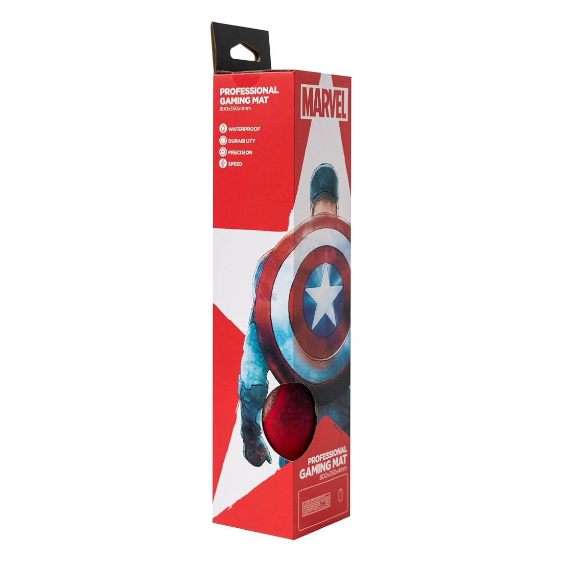 Captain America Shield XL Gaming Mouse Pad - حصيرة الفأرة - Store 974 | ستور ٩٧٤