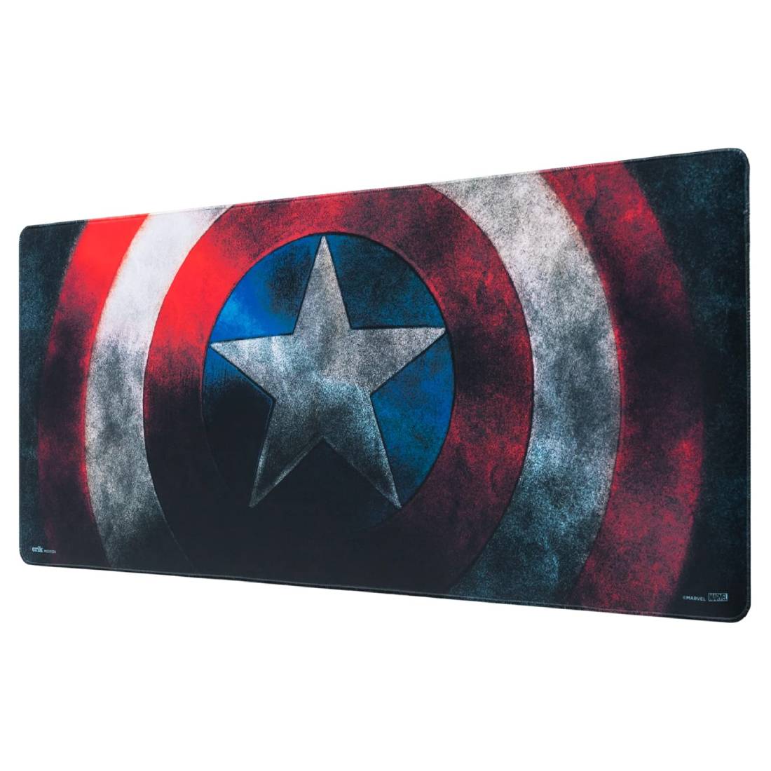 Captain America Shield XL Gaming Mouse Pad - حصيرة الفأرة - Store 974 | ستور ٩٧٤