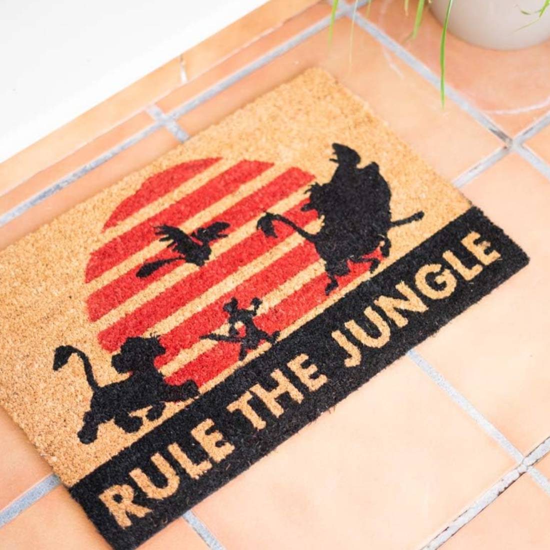 Disney El Rey León Rule The Jungle Doormat - حصيرة - Store 974 | ستور ٩٧٤