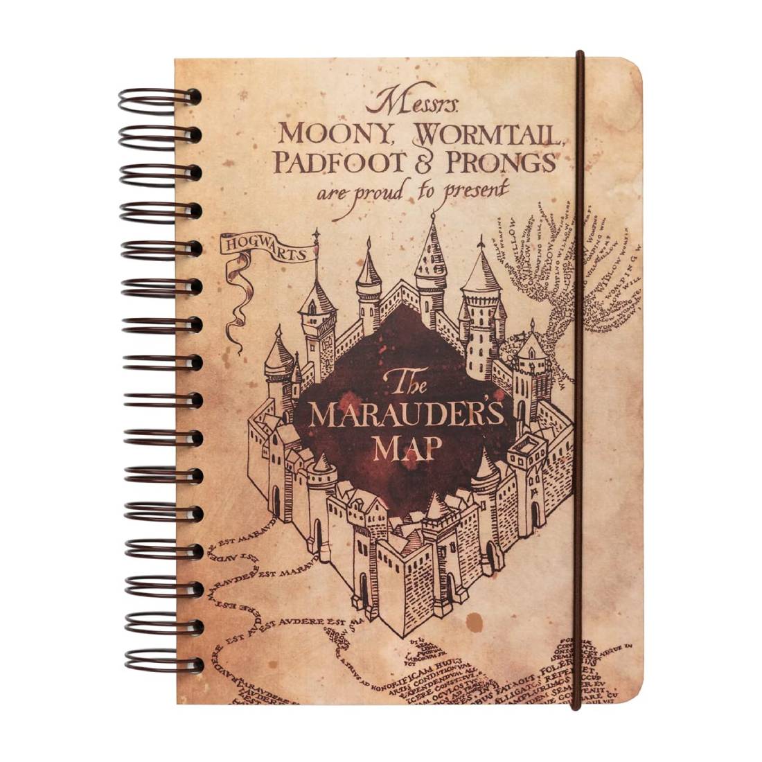 Harry Potter The Marauders Map A5 Bullet Notebook - دفتر - Store 974 | ستور ٩٧٤