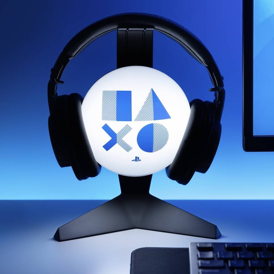 Playstation Headphone Stand Light - حامل السماعة - Store 974 | ستور ٩٧٤