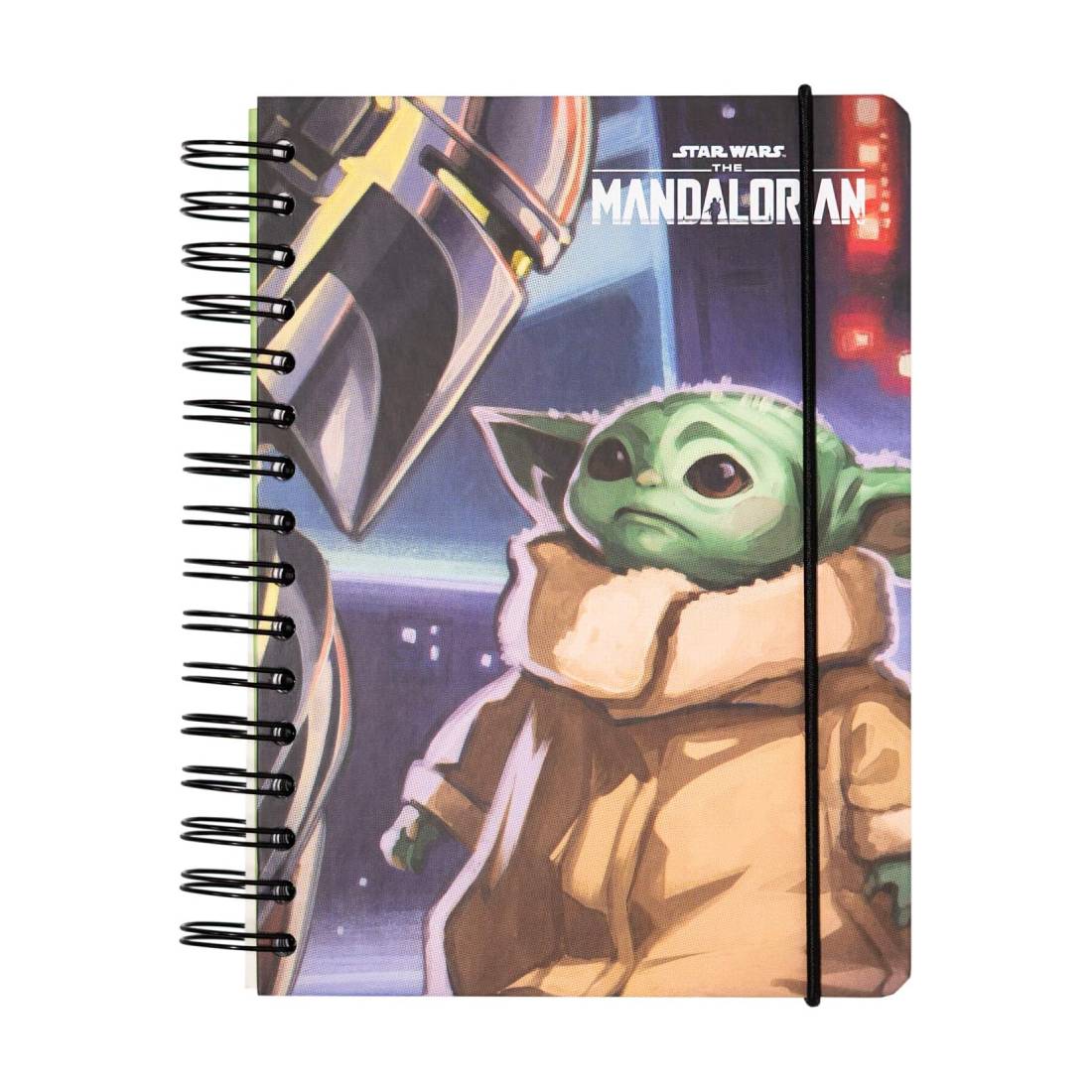 Star Wars The Mandalorian 2 Hard Cover A5 Bullet Notebook - دفتر - Store 974 | ستور ٩٧٤