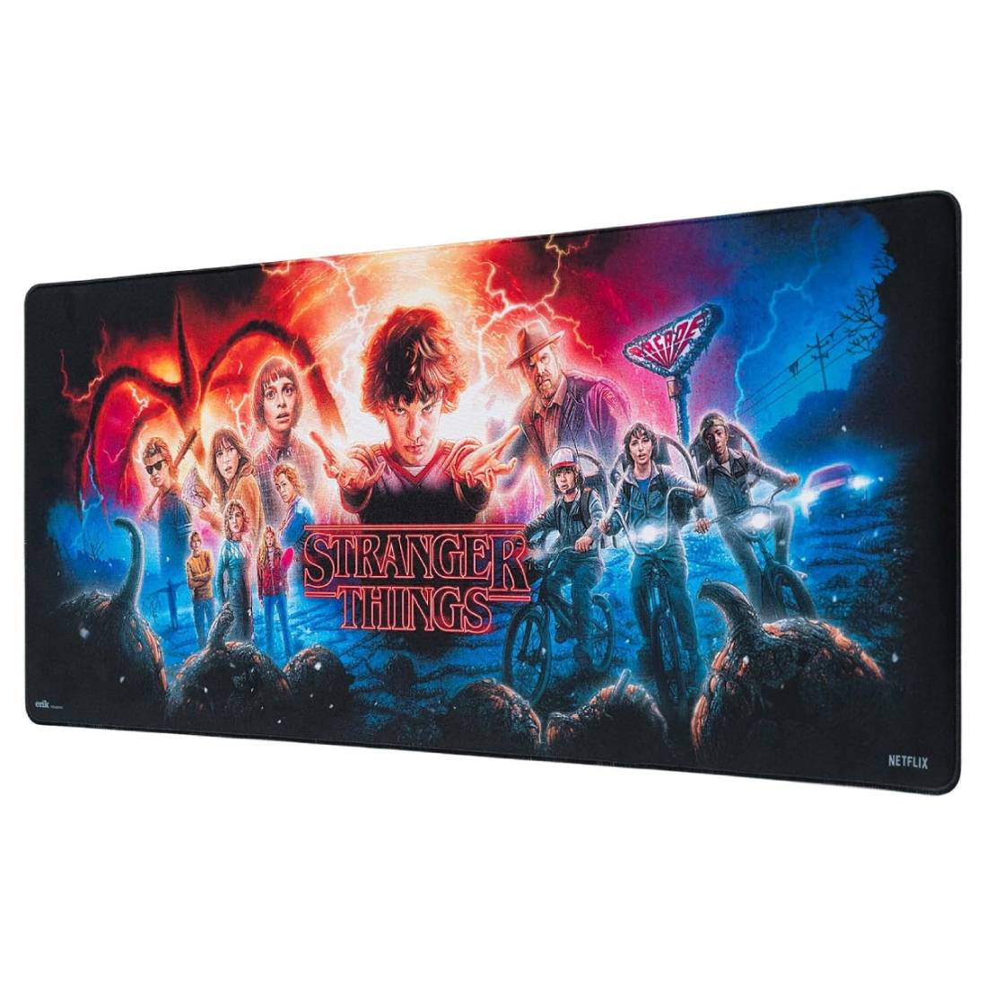 Stranger Things XL Gaming Mouse Pad - حصيرة الفأرة - Store 974 | ستور ٩٧٤