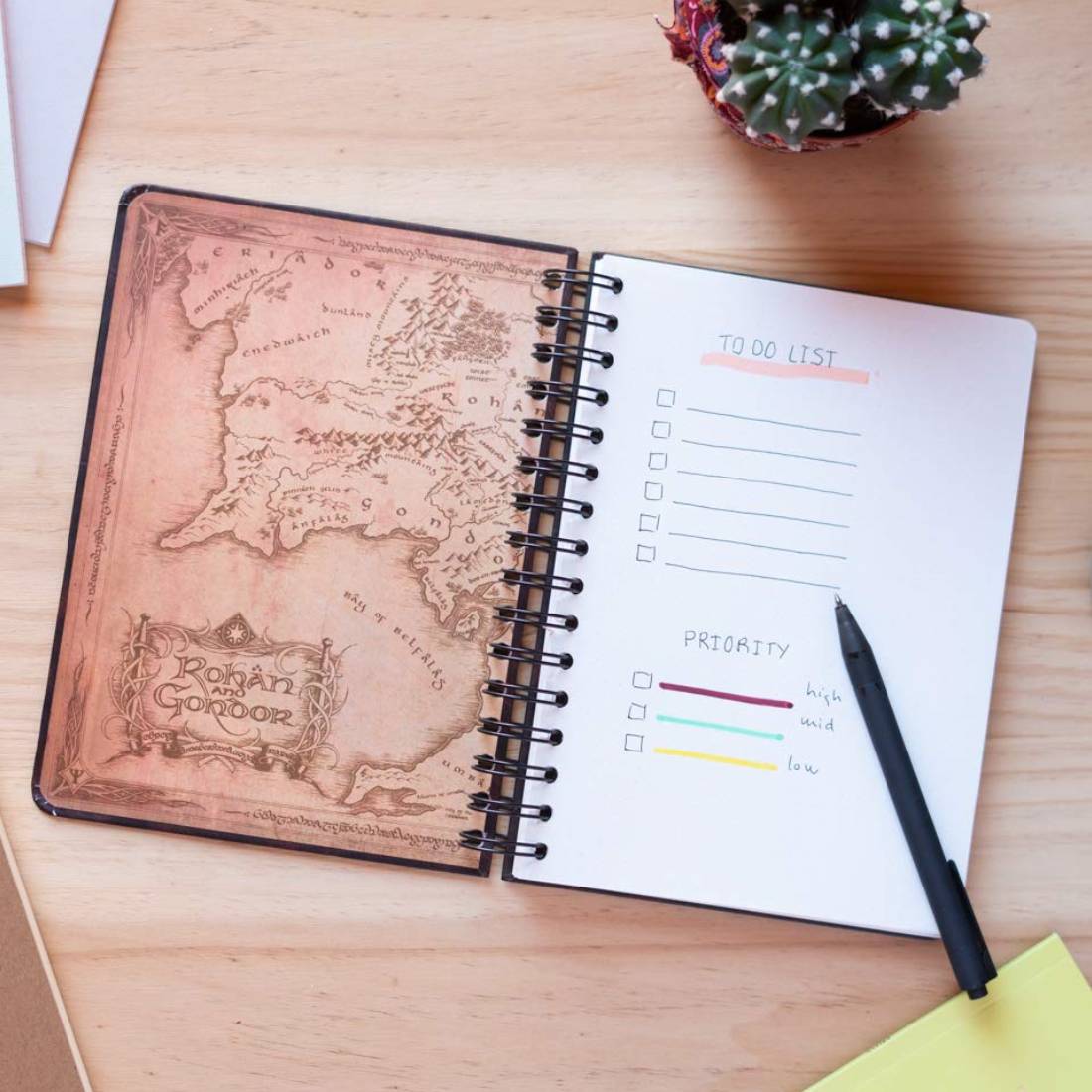 The Lord Of The Rings Hard Cover A5 Bullet Journal Notebook - دفتر - Store 974 | ستور ٩٧٤