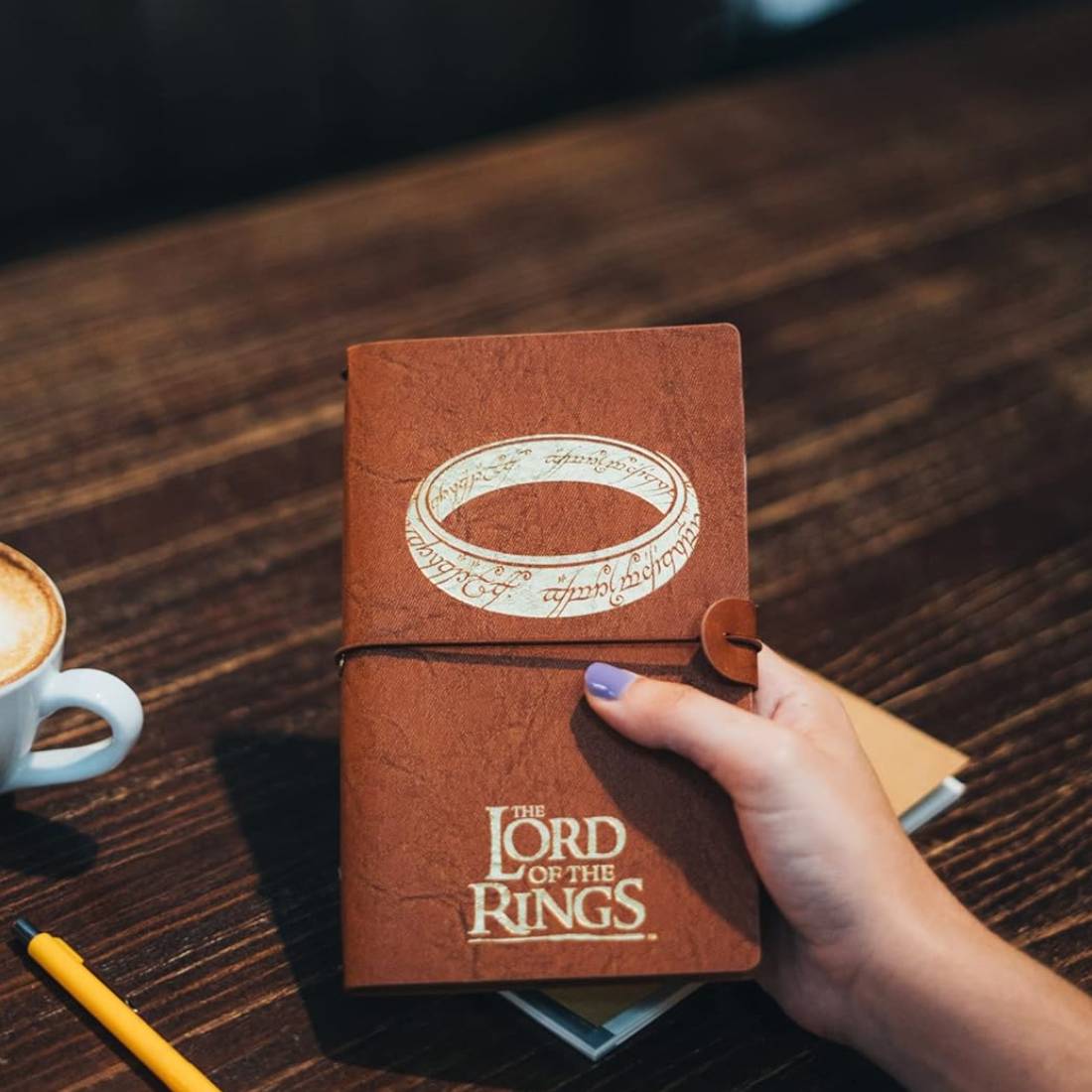 The Lord Of The Rings Unique Ring Travel Journal - دفتر - Store 974 | ستور ٩٧٤