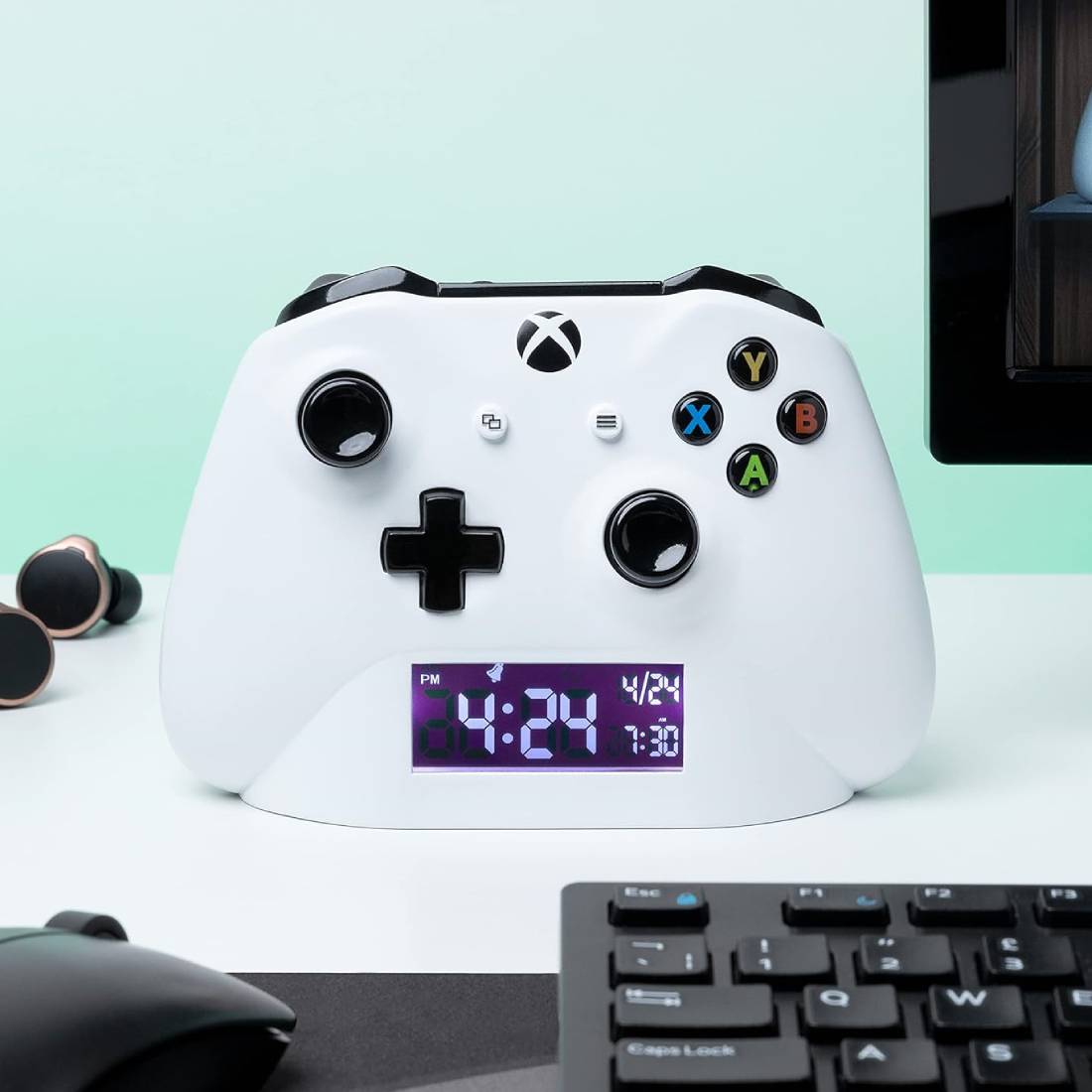 Xbox White Controller Alarm Clock - أكسسوارات - Store 974 | ستور ٩٧٤