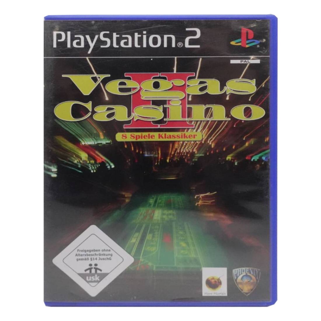 (Pre - Owned) Vegas Casino II: 8 Games Classics - PlayStation 2 - ريترو - Store 974 | ستور ٩٧٤