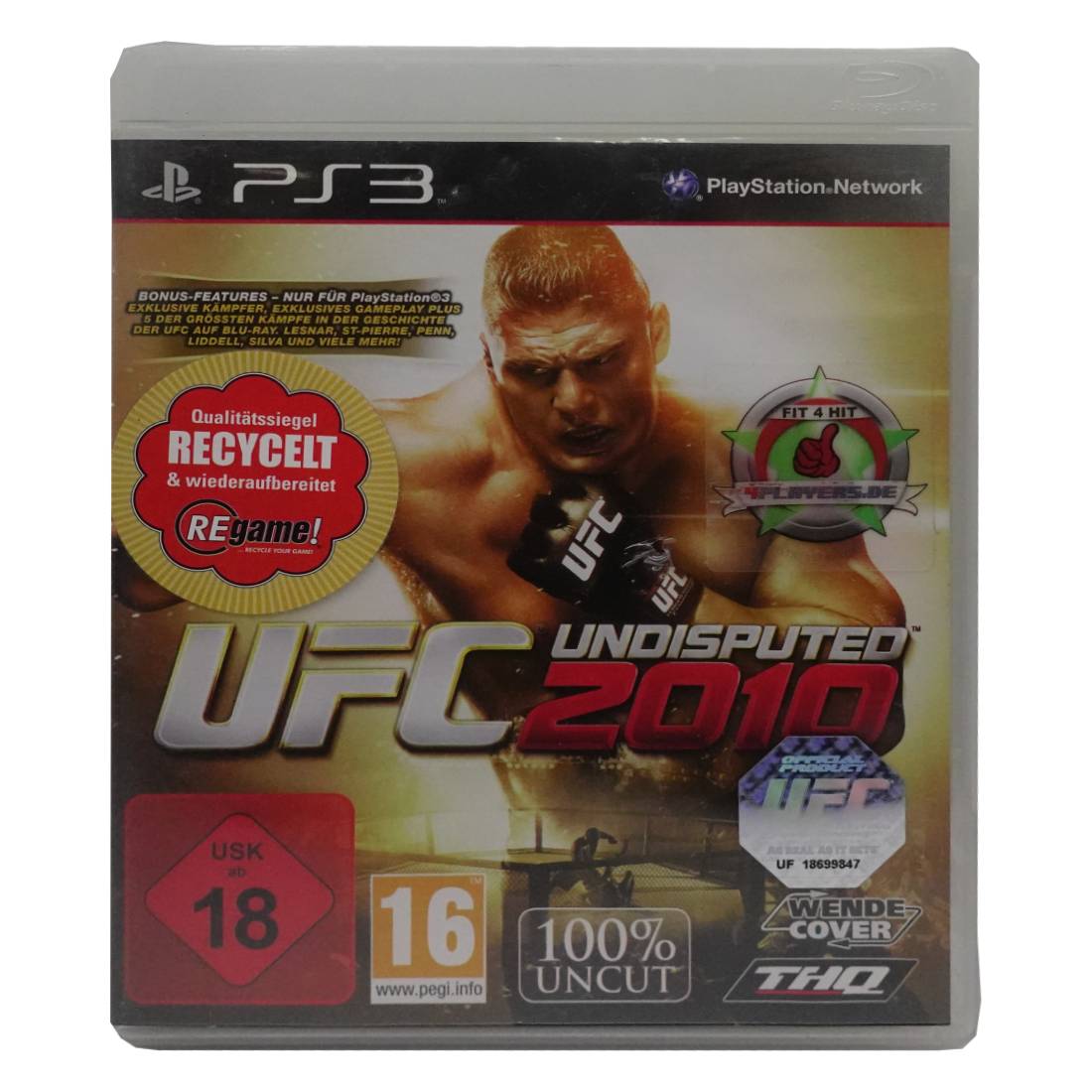 (Pre - Owned) UFC Undisputed 2010 - German Version - PlayStation 3 - ريترو - Store 974 | ستور ٩٧٤