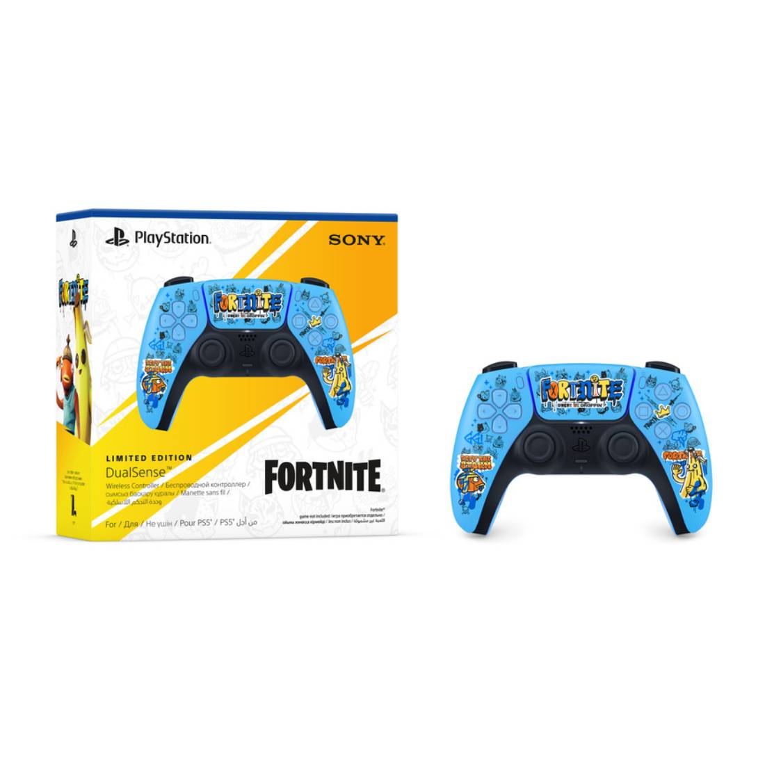 Sony PlayStation 5 DualSense Wireless Controller - Fortnite Limited Edition - وحدة تحكم - Store 974 | ستور ٩٧٤