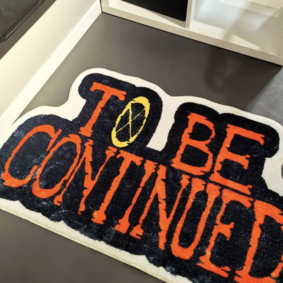 To Be Continued Faux Cashmere Carpet (100x160cm) - سجادة To Be Continued Faux Cashmere Carpet (100x160cm) - سجادة