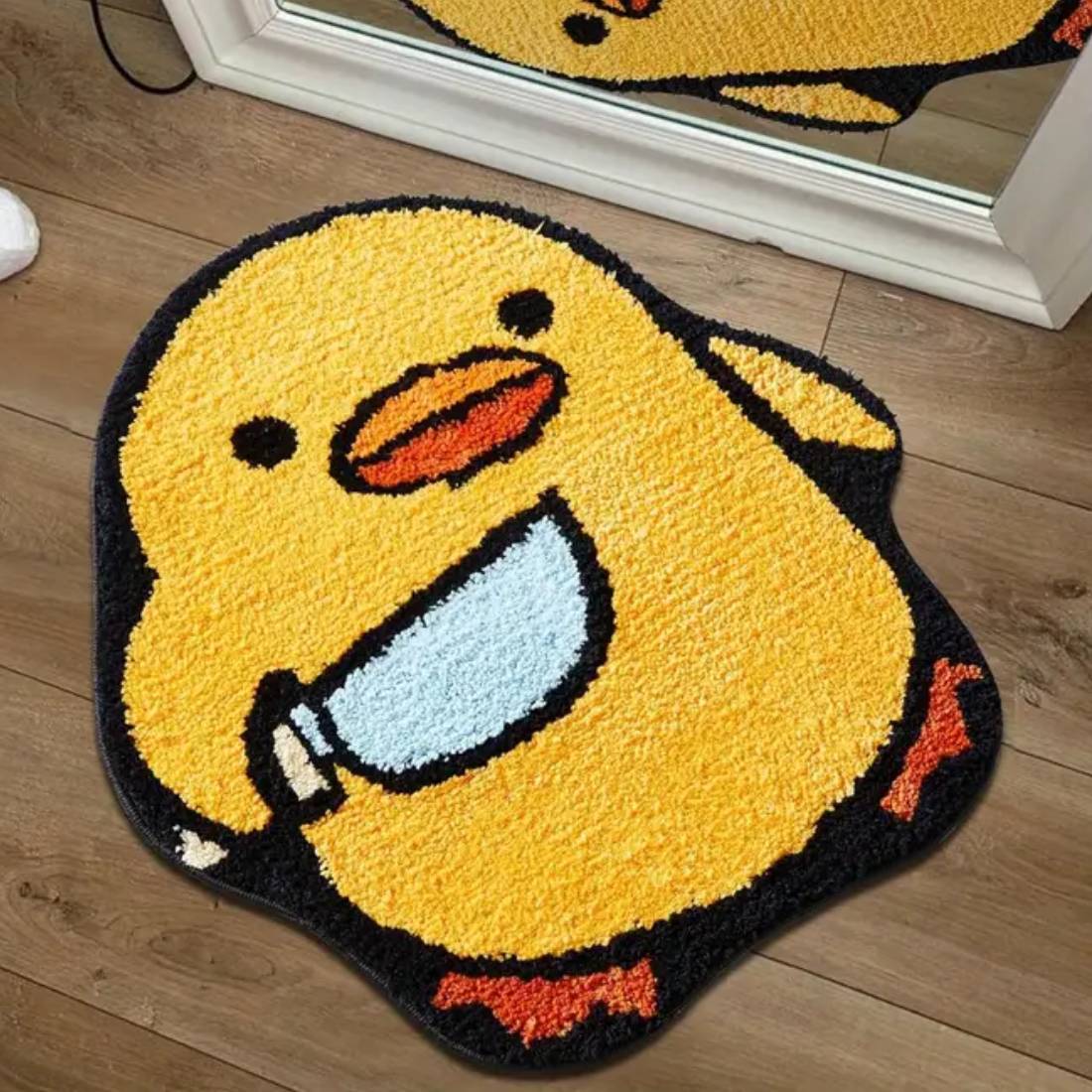 Yellow Duck Bath Mat (60x66cm) - أكسسوار - Store 974 | ستور ٩٧٤