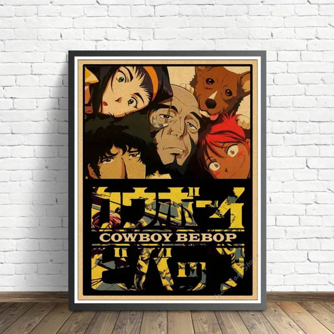 Cowboy Bebop Canvas Poster (50x70cm) - 1 Piece - ملصق - Store 974 | ستور ٩٧٤